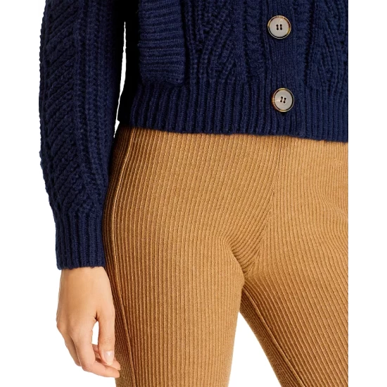 Flash Sale ๐ AQUA Novelty Stitch Cardigan - 100% Exclusive Navy ๐ฅ - Image 5