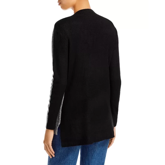 Discount 🤩 AQUA Color Block Cardigan - 100% Exclusive Gray/black ✨ - Image 2