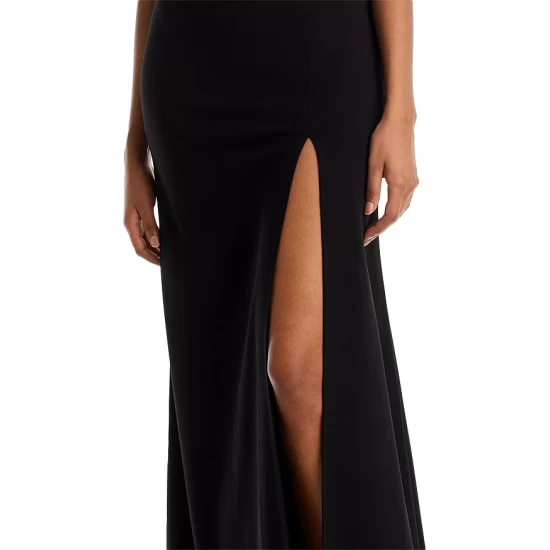 Best Sale ๐ AQUA V-Neck Maxi ๐ Dress - 100% Exclusive Black ๐คฉ - Image 6