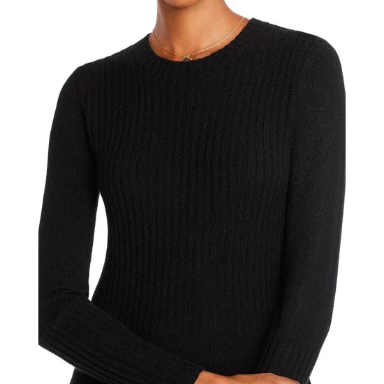 Promo ๐ฅฐ AQUA A Line Cashmere ๐ Dress - 100% Exclusive Black โค๏ธ - Image 3