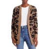 Budget 💯 AQUA Animal Print Open Cardigan - 100% Exclusive Bark 👏