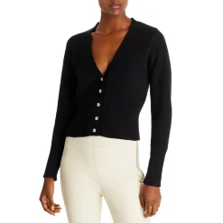 Coupon 💯 AQUA Rhinestone Button Cardigan Sweater - 100% Exclusive Black 🌟