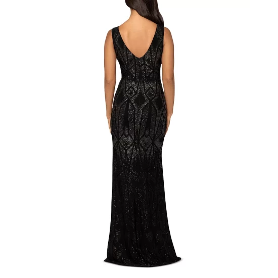 Best Sale 🎁 AQUA Ombré Glitter Gown - 100% Exclusive Black/copper ✨ - Image 2