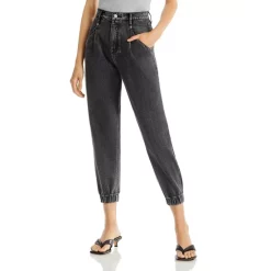 New 🤩 AQUA High Rise Balloon 👖 Jeans In Black - 100% Exclusive 🛒