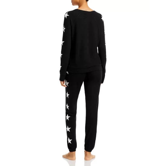 Cheap π AQUA Printed Lounge Set - 100% Exclusive Black Star π - Image 2