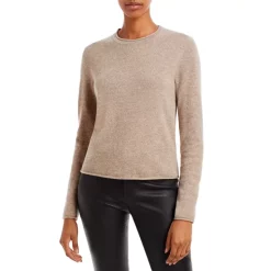 Promo ๐ฅฐ AQUA Rolled Edge Cashmere Sweater - 100% Exclusive โ