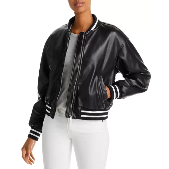 Flash Sale ⌛ AQUA Relaxed Fit Bomber Jacket - 100% Exclusive Black 🤩 - Image 5