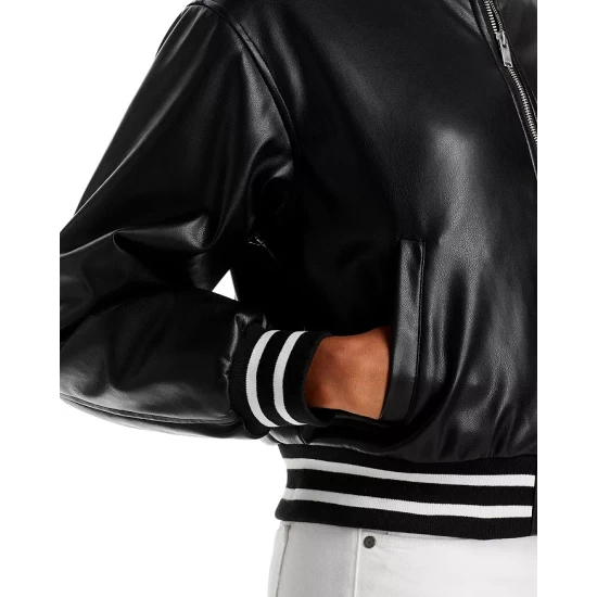 Flash Sale ⌛ AQUA Relaxed Fit Bomber Jacket - 100% Exclusive Black 🤩 - Image 7