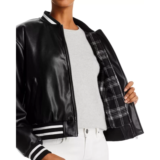 Flash Sale ⌛ AQUA Relaxed Fit Bomber Jacket - 100% Exclusive Black 🤩 - Image 8