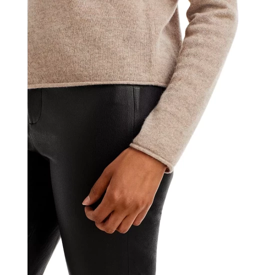 Promo 🥰 AQUA Rolled Edge Cashmere Sweater - 100% Exclusive ⌛ - Image 6