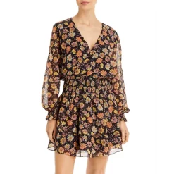 Cheapest โญ AQUA Chantal Floral Print ๐ Dress - 100% Exclusive Multi ๐งจ