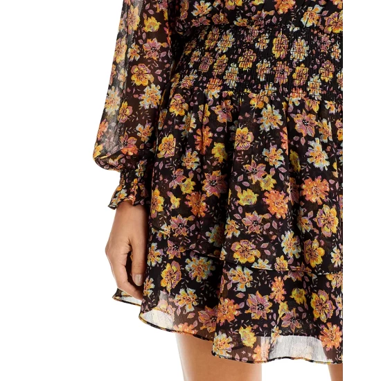 Cheapest โญ AQUA Chantal Floral Print ๐ Dress - 100% Exclusive Multi ๐งจ - Image 7