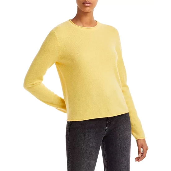 Promo 🥰 AQUA Rolled Edge Cashmere Sweater - 100% Exclusive ⌛ - Image 16