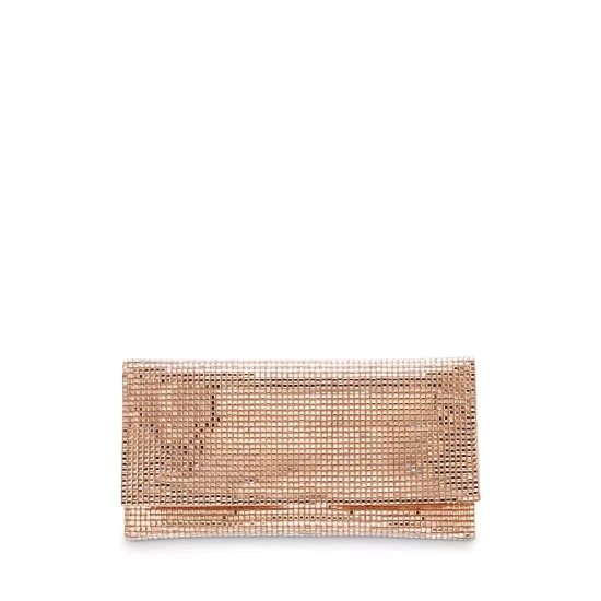 Coupon π AQUA Squares Foldover Clutch - 100% Exclusive Gold π₯° - Image 8