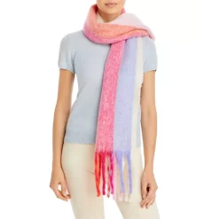 Cheap 🛒 AQUA Striped Boucle Scarf - 100% Exclusive Multi 🤩
