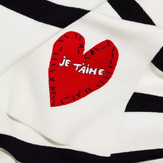 Deals โค๏ธ AQUA Striped Knit Throw - 100% Exclusive Blue/cream ๐งจ - Image 2