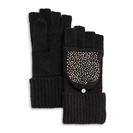 New ๐ AQUA Studded Poptop Mittens - 100% Exclusive Gray ๐