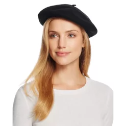 Flash Sale ❤️ AQUA Classic Beret - 100% Exclusive Black ⭐