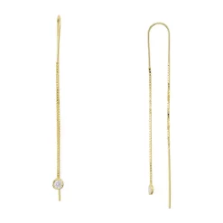 Top 10 👏 AQUA Sterling Silver Dangling Threader Earrings - 100% Exclusive 🔔