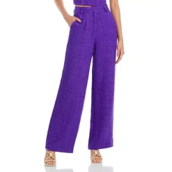 Buy 🎉 AQUA Tweed Pants - 100% Exclusive Purple 🥰