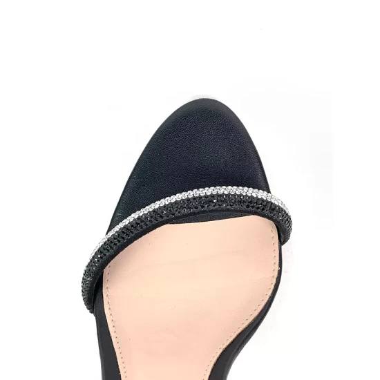 Outlet ๐ AQUA X SCHUTZ ๐ฉ Women's Olivia Ankle Strap High Heel ๐ฉด Sandals - 100% Exclusive Black ๐ฅ - Image 3