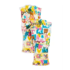 Wholesale 🌟 AQUA Love Print Mittens - 100% Exclusive Pink Multi 🔔