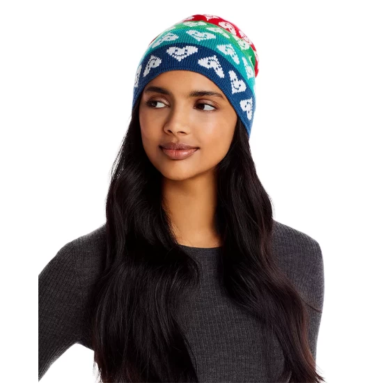 Best Pirce โ๏ธ AQUA Multicolor Heart Beanie - 100% Exclusive โญ