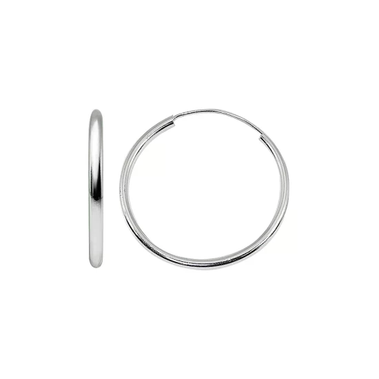 Outlet ๐ AQUA Hoop Earrings In 18K Gold-Plated Sterling Silver Or Sterling Silver - 100% Exclusive ๐ - Image 6