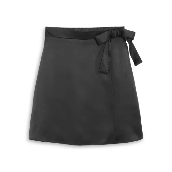 Top 10 👍 AQUA 👧 Girls' Satin Wrap 👗 Skirt - Big Kid - 100% Exclusive Black 🛒