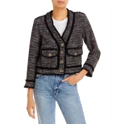 Cheapest ✔️ AQUA Cropped Tweed Jacket - 100% Exclusive Multi 🛒
