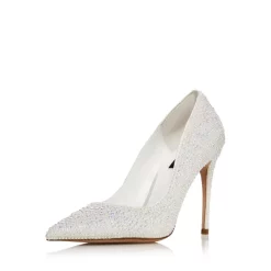 Coupon 🤩 AQUA 👩 Women's Embellished Pointed Toe Pumps - 100% Exclusive Rhinestone 👏