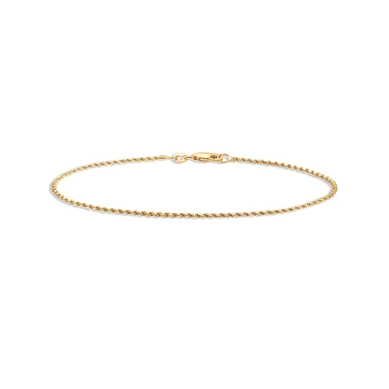 Best Sale 🔔 AQUA Rope Chain Bracelet - 100% Exclusive Silver 🎉