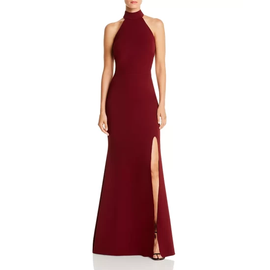 Best Pirce 👍 AQUA Halter Neck Gown - 100% Exclusive Green 🥰