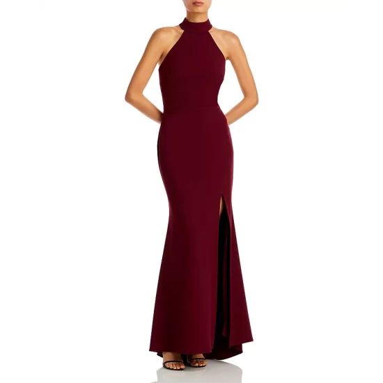 Best Pirce 👍 AQUA Halter Neck Gown - 100% Exclusive Green 🥰 - Image 4