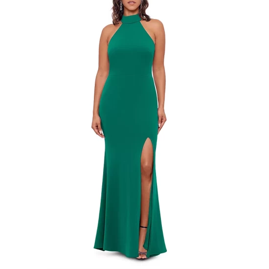 Best Pirce 👍 AQUA Halter Neck Gown - 100% Exclusive Green 🥰 - Image 10
