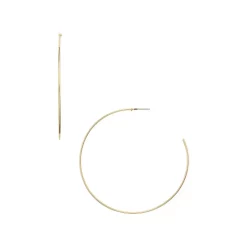 Best Sale ๐ AQUA Whisper Hoop Earrings - 100% Exclusive Gold โค๏ธ