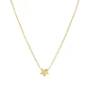 Cheapest 👍 AQUA Star Pendant Necklace In 14K Gold-Plated Sterling Silver Or Sterling Silver, 16" - 100% Exclusive 🥰