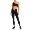 Top 10 ⭐ AQUA One Shoulder Sports Bra & Lace Up Front Leggings - 100% Exclusive Black 👍