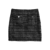 Deals ✨ AQUA 👧 Girls' Tweed Mini 👗 Skirt, Big Kid - 100% Exclusive Black/white 🥰