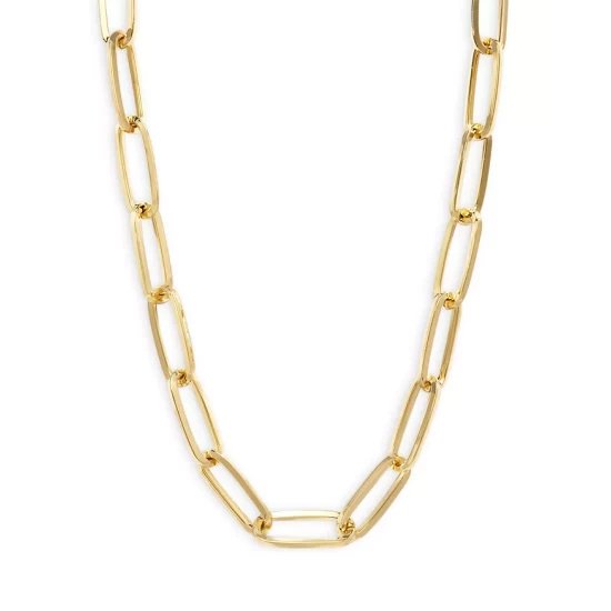 Best reviews of ๐ฅ AQUA Chain Link Necklace, 17" - 100% Exclusive Gold โญ - Image 3