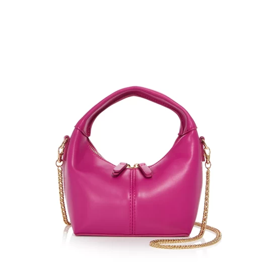 New 🔔 AQUA Mini Hobo Crossbody - 100% Exclusive Pink/gold ⭐ - Image 5