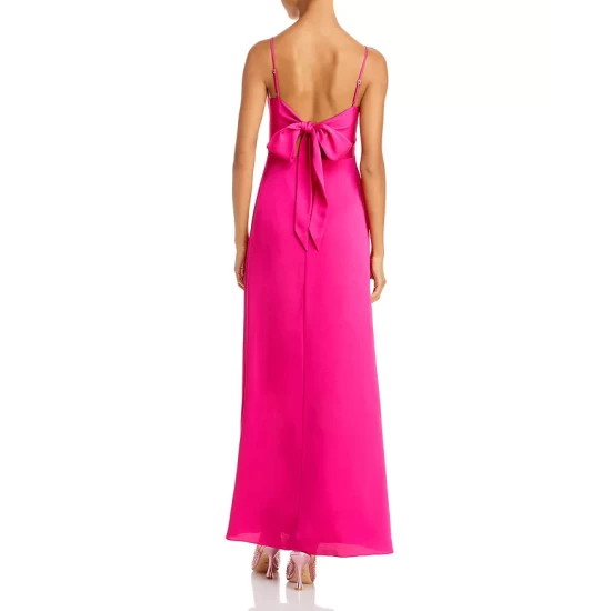 Best Sale ๐ AQUA Tie Back Gown - 100% Exclusive Dark Navy ๐ - Image 2