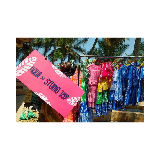 Cheap 🤩 AQUA Triangle Print Plunge One Piece 🩱 Swimsuit - 100% Exclusive Green/white ✔️ - Image 5