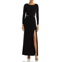 Top 10 🌟 AQUA Long Sleeve Gown - 100% Exclusive Black/gold 🔔