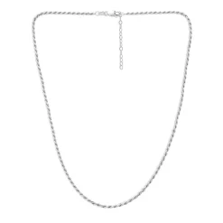 Coupon 🎉 AQUA Rope Chain Necklace, 16" - 100% Exclusive Silver 🎉