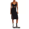 Deals 😀 AQUA Sleeveless Ribbed Knit Cutout 👗 Dress - 100% Exclusive Black 😉