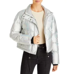 Cheap 🧨 AQUA Cropped Puffer Jacket - 100% Exclusive Fuchsia 😉