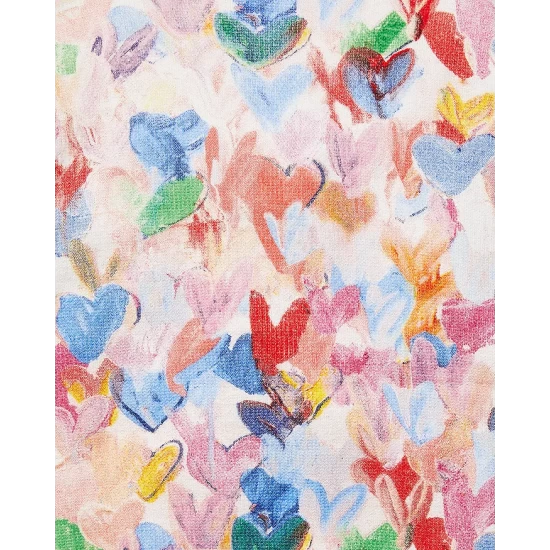 Budget โค๏ธ AQUA ๐ง Girls' Painted Hearts Cardigan, Big Kid - 100% Exclusive Pink Multi ๐ - Image 4