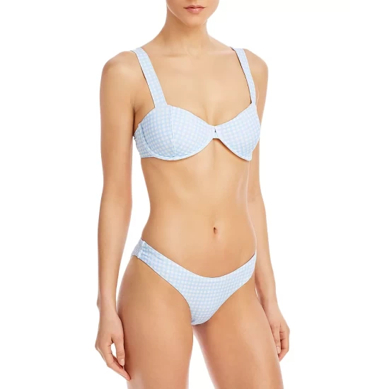 Top 10 π― AQUA Printed Underwire Bandeau π Bikini Bra Corn Flower π₯° - Image 3