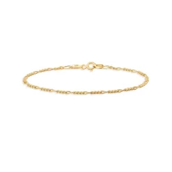 Flash Sale ✨ AQUA Figaro Link Bracelet - 100% Exclusive Gold 🤩
